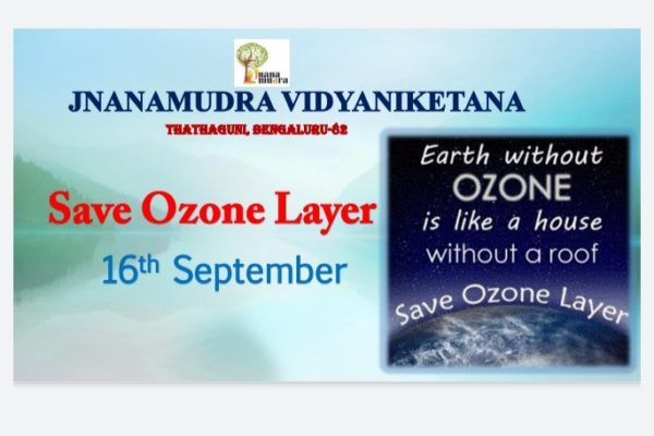Ozone Day- 16th September 2021